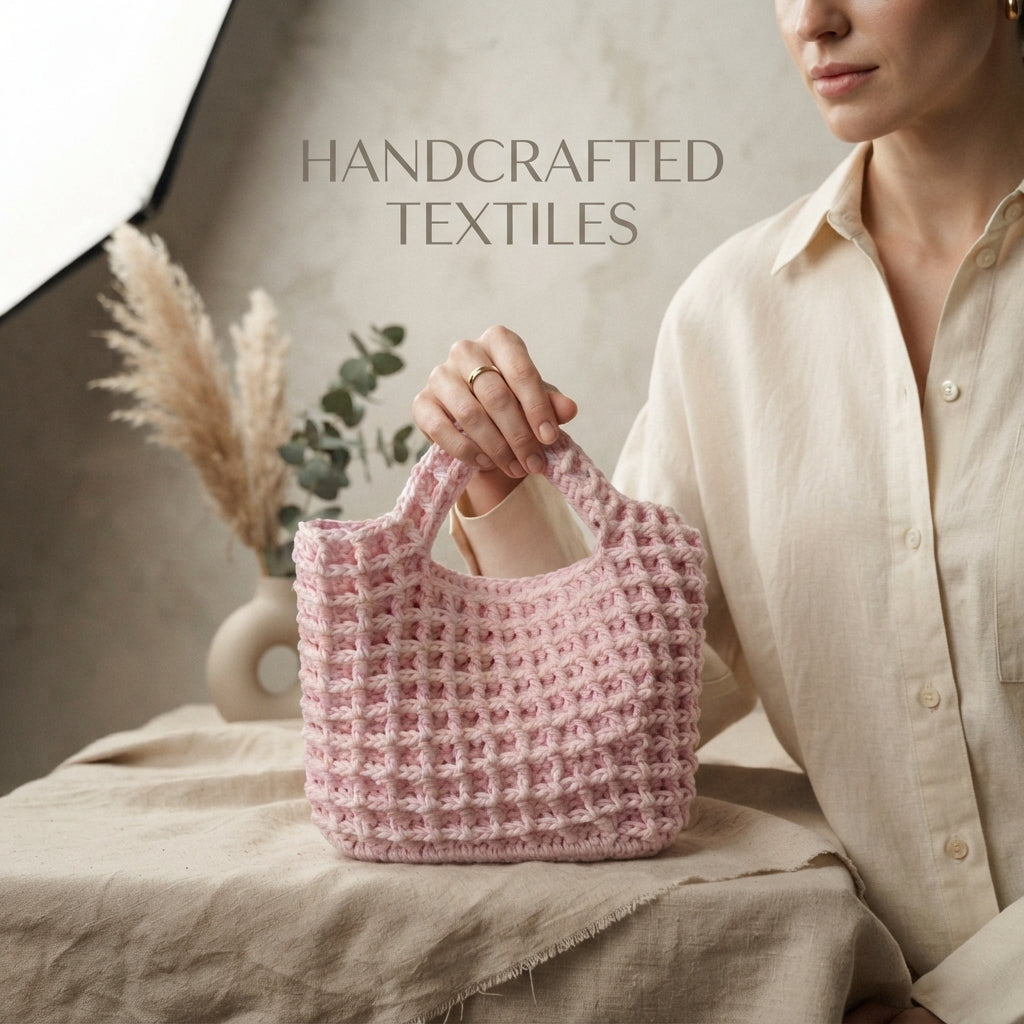 Waffle Handbag Handbag | Crochet Pattern PDF