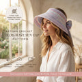 Trendy Sun Visor | Crochet Visor Pattern — Design 8