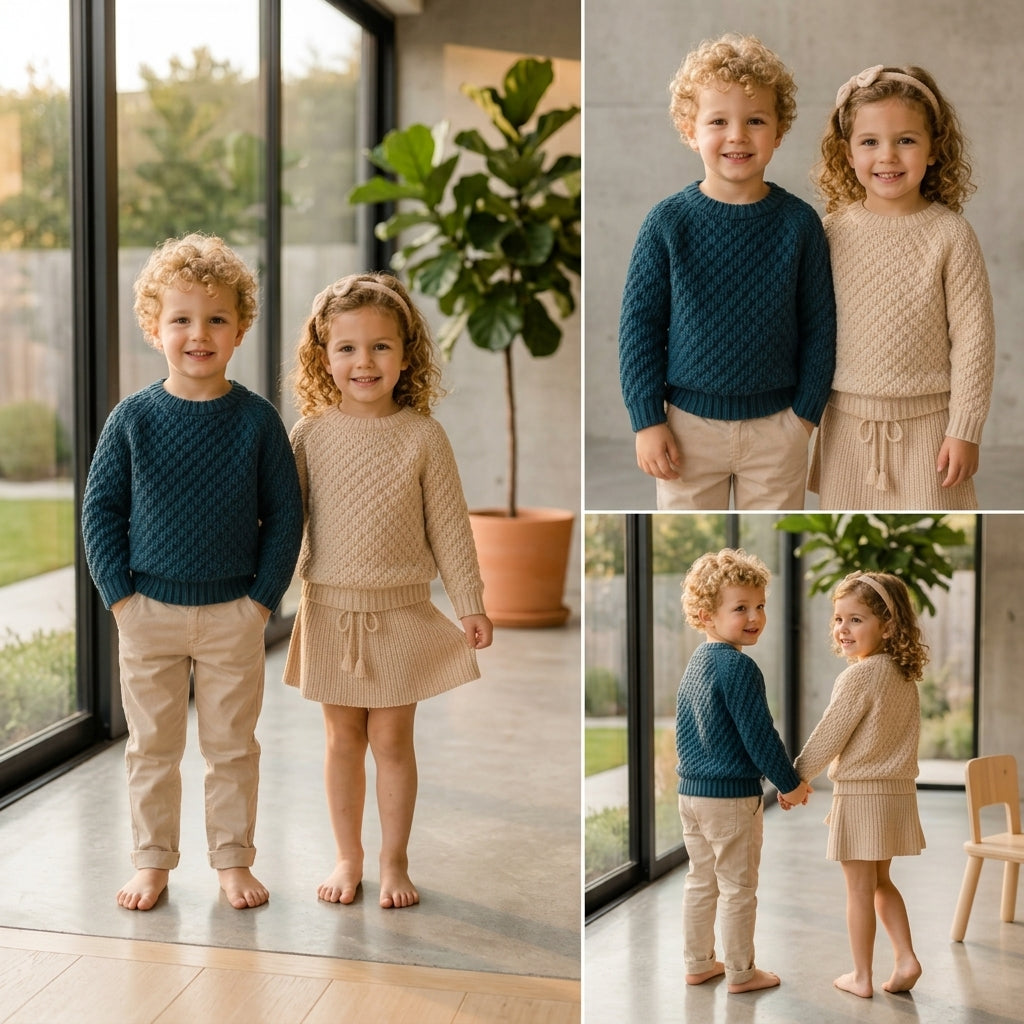 Textured Baby Cardigan Textured v2 | Crochet Pattern PDF