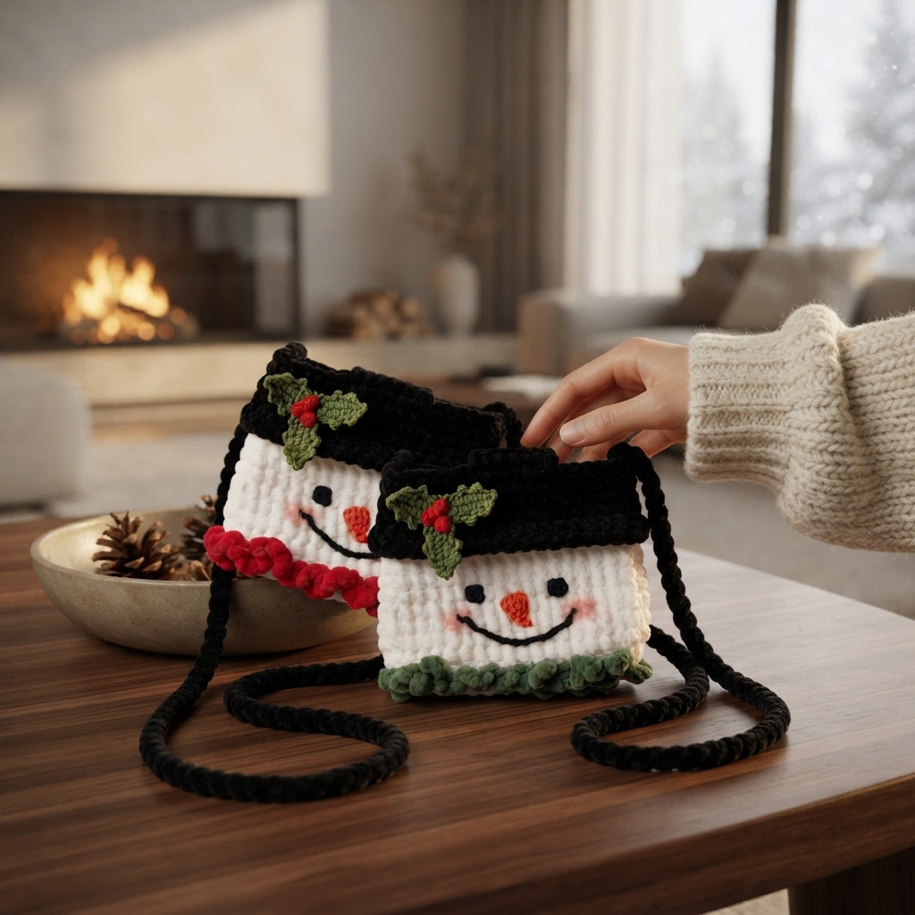 Christmas Bundle Bag | Crochet Pattern PDF