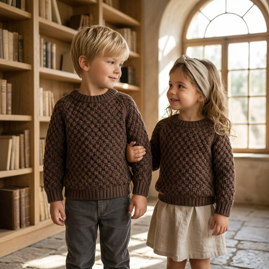 Textured Baby Cardigan Textured v2 | Crochet Pattern PDF