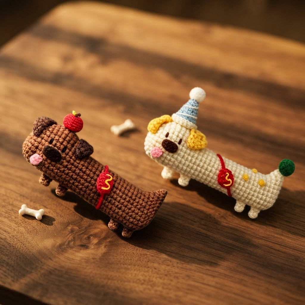 Delightful Bag Charm Mini | Amigurumi Keychain PDF