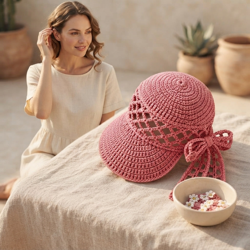 Graceful Summer Hat | Handmade Hat PDF