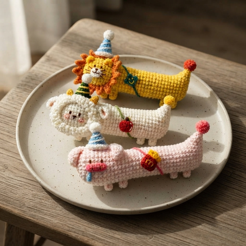 Delightful Bag Charm Mini | Amigurumi Keychain PDF