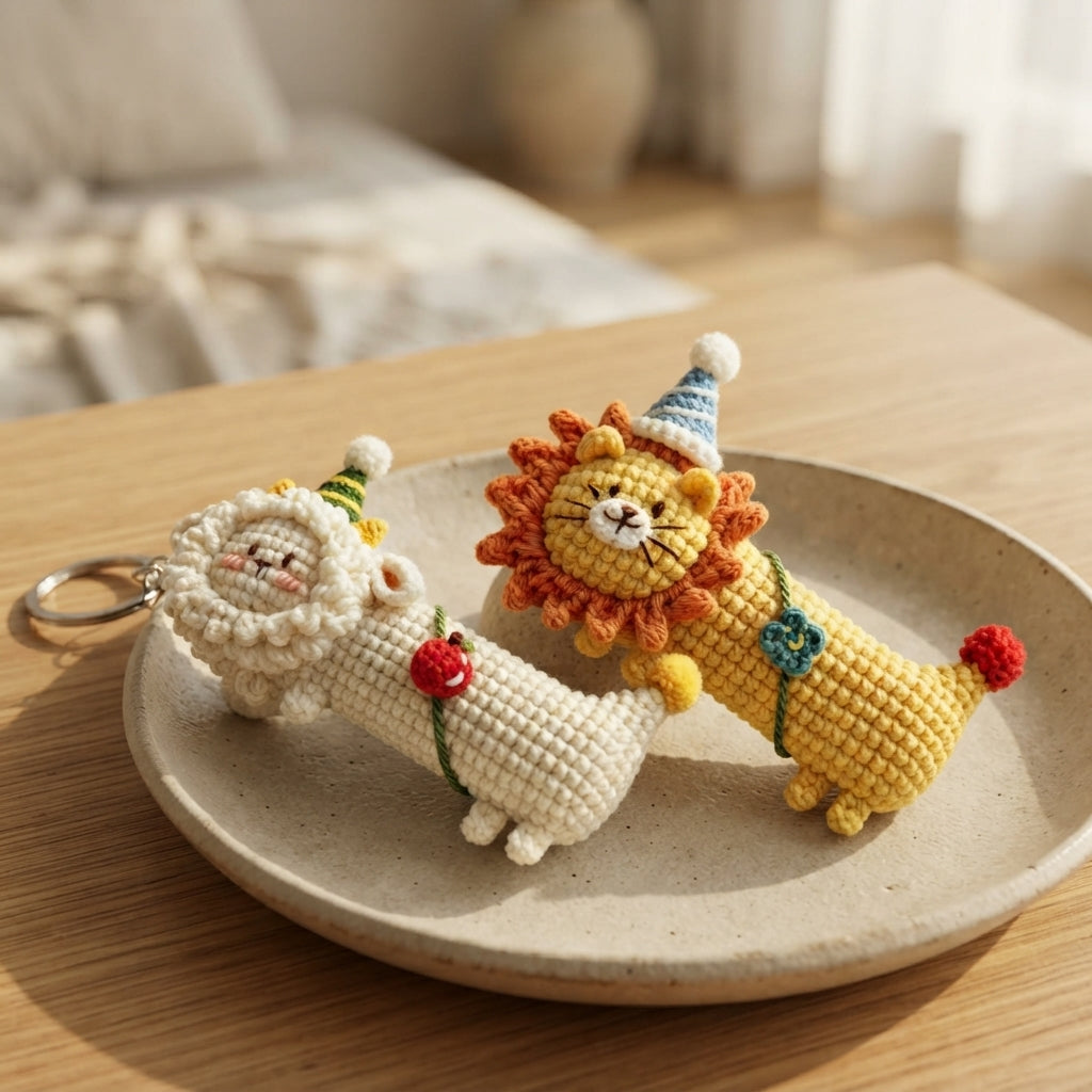 Delightful Bag Charm Mini | Amigurumi Keychain PDF