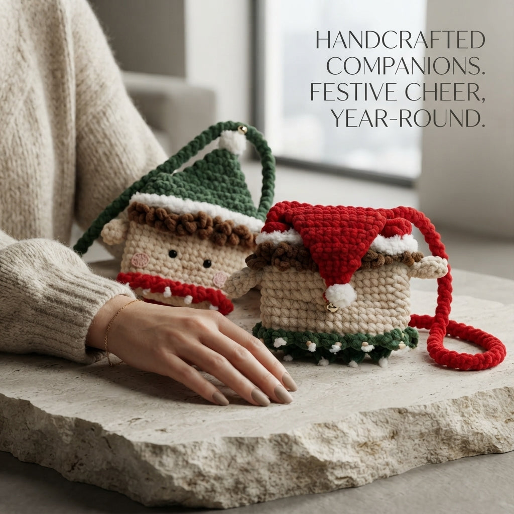 Christmas Bundle Bag | Crochet Pattern PDF