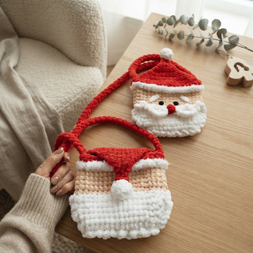 Christmas Bundle Bag | Crochet Pattern PDF