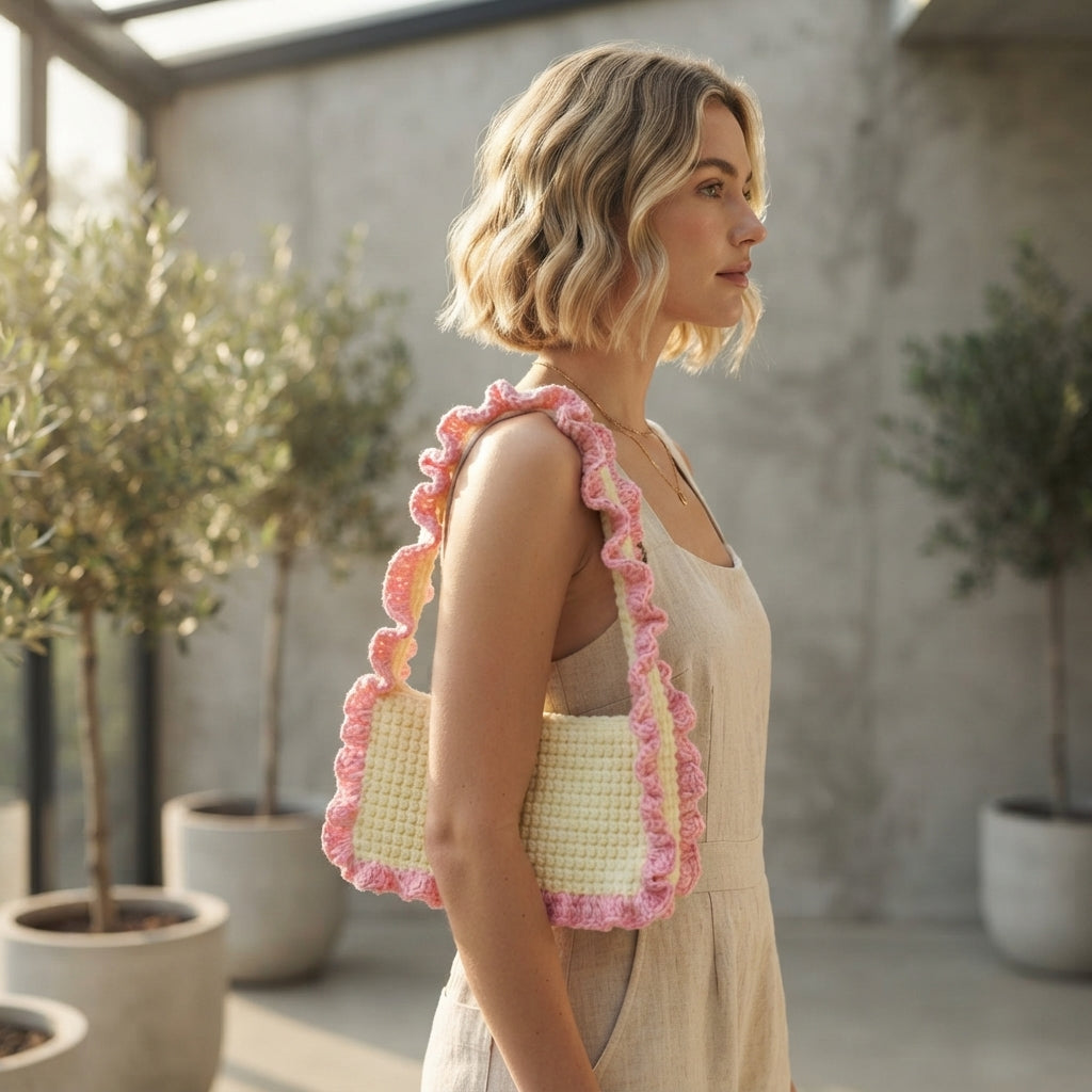 Shoulder Aesthetic Shoulder Bag | Crochet Pattern PDF