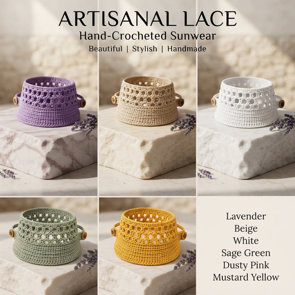 Pretty Summer Hat | Crochet Summer Pattern