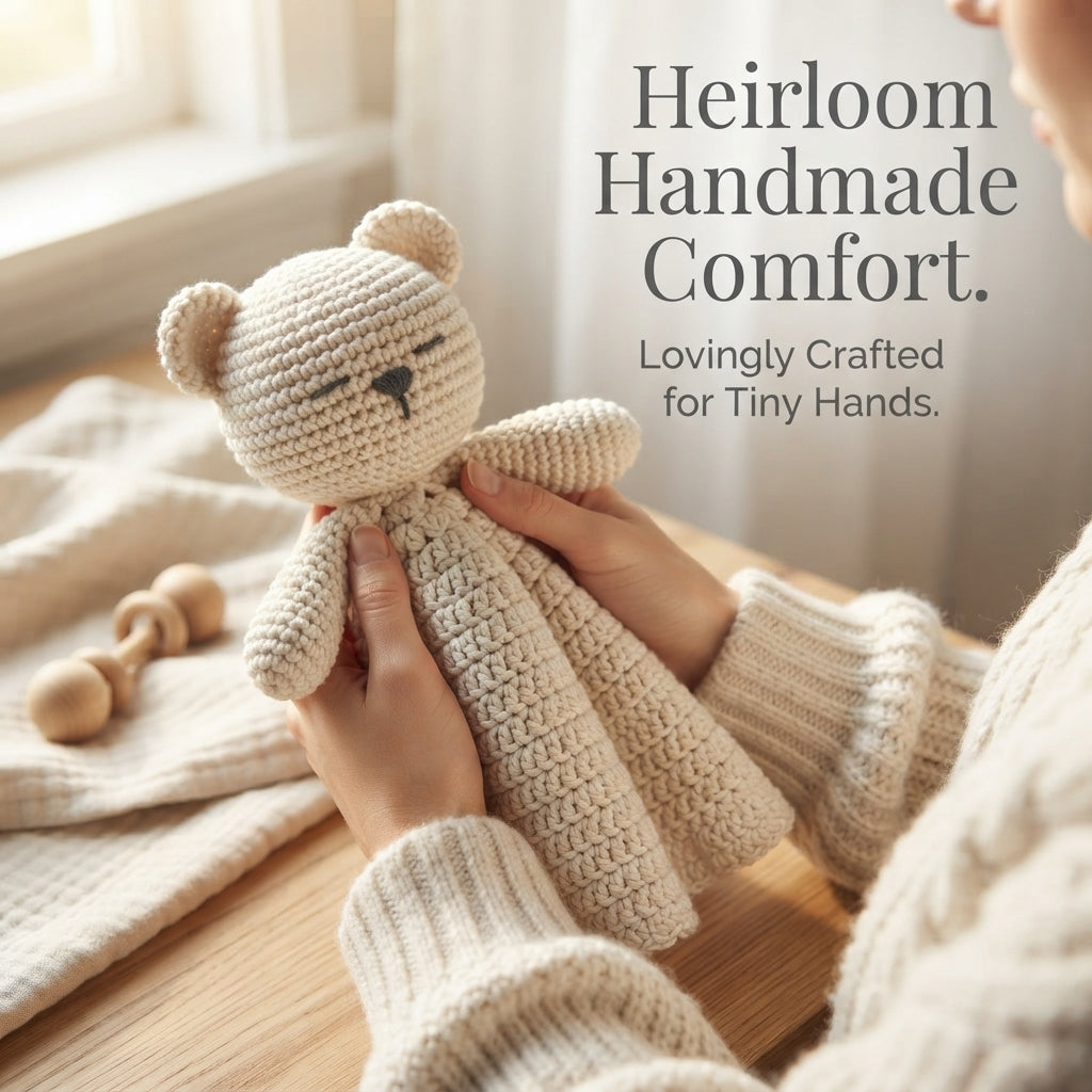 Cuddly Bear Buddy | Crochet Pattern PDF