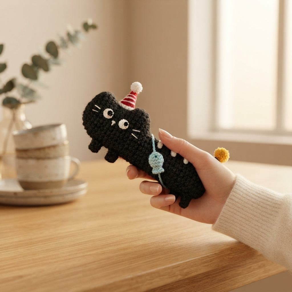 Delightful Bag Charm Mini | Amigurumi Keychain PDF