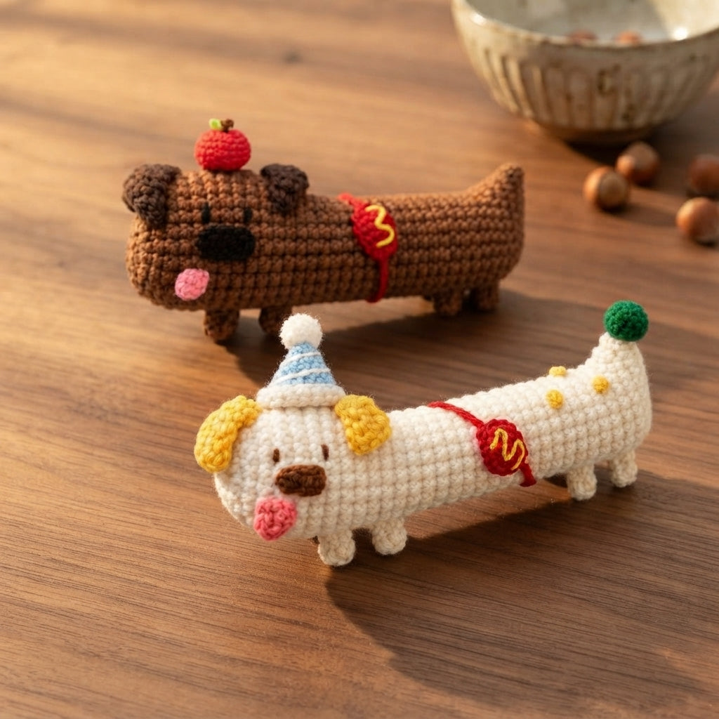 Delightful Bag Charm Mini | Amigurumi Keychain PDF