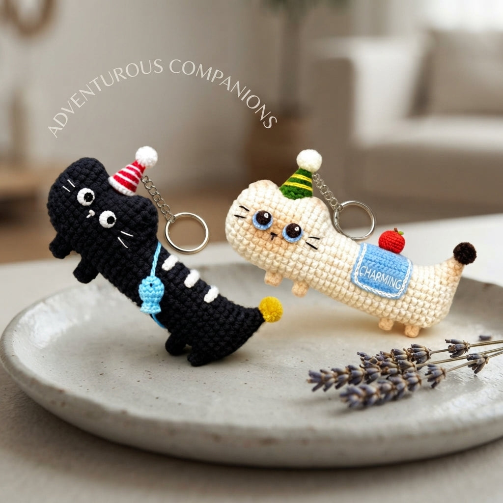 Delightful Bag Charm Mini | Amigurumi Keychain PDF