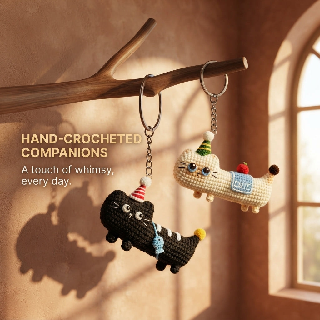 Delightful Bag Charm Mini | Amigurumi Keychain PDF
