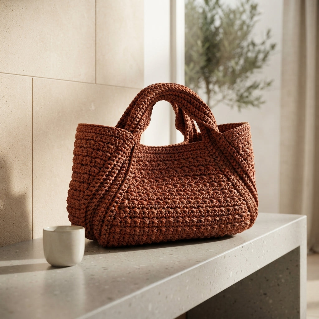 Purse Handbag Beach Bag V5 | Crochet Pattern PDF
