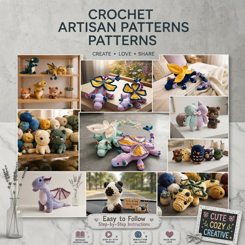Mega Amigurumi Collection V2 | 10+ Crochet Patterns PDF