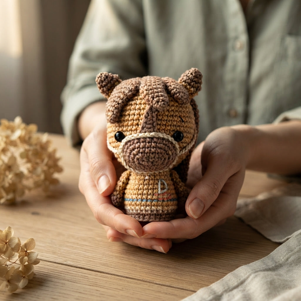 Pretty Unicorn Charm | Handmade Crochet Pattern