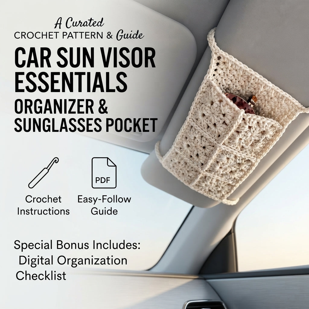 Breezy Sun Visor | Summer Crochet Pattern — Design 4