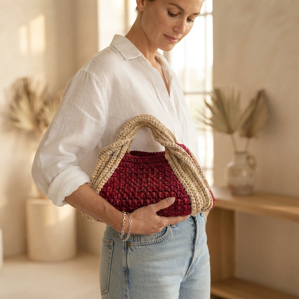 Purse Handbag Beach Bag V5 | Crochet Pattern PDF