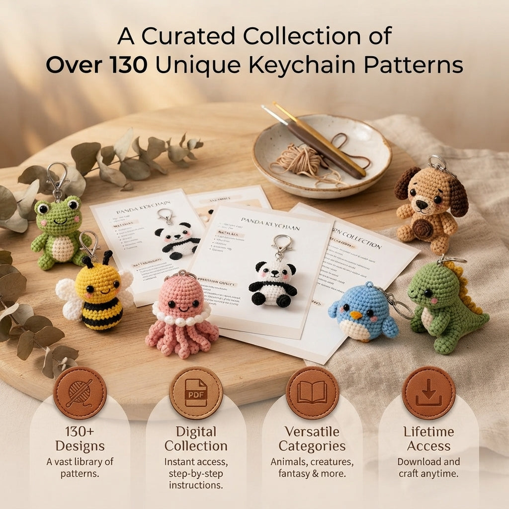 Ultimate Crochet Animal Bundle | 130+ PDF Patterns