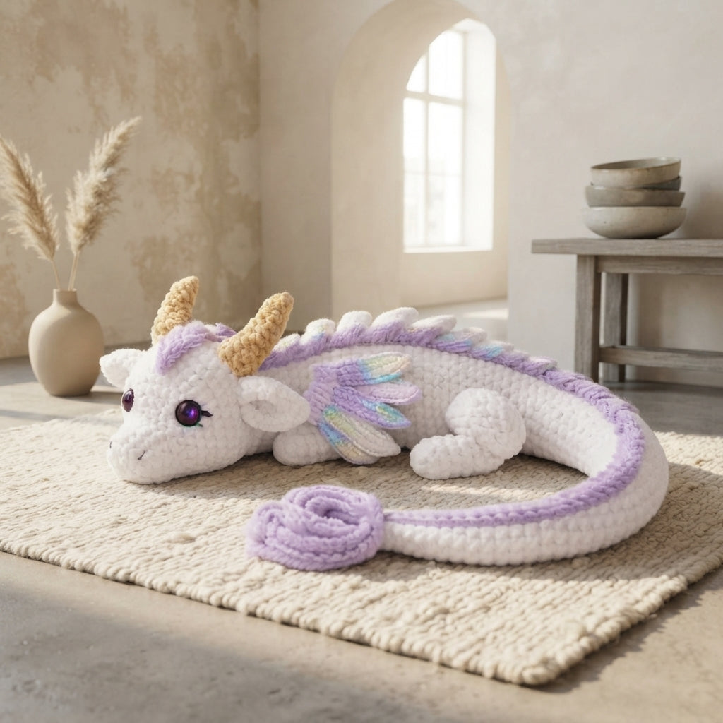 Handmade Amigurumi Dragon | Crochet PDF Pattern