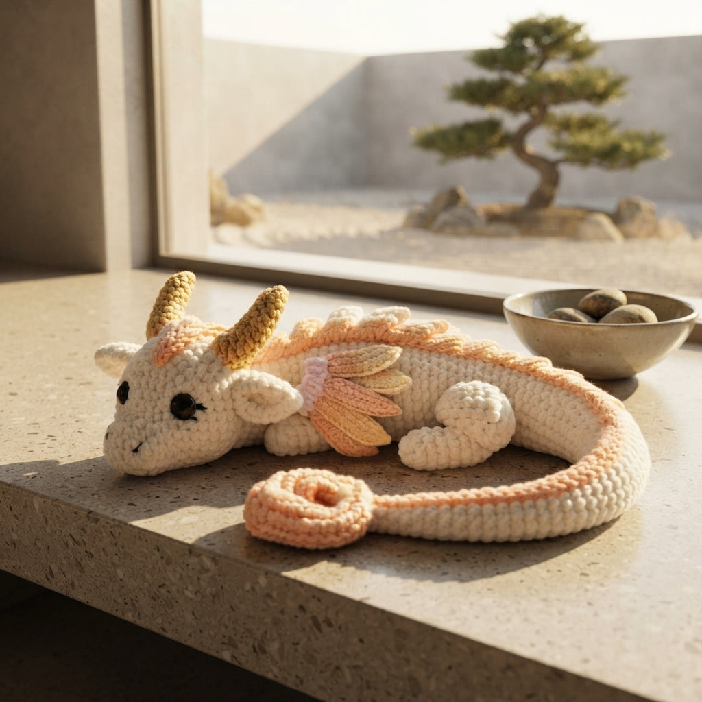 Handmade Amigurumi Dragon | Crochet PDF Pattern