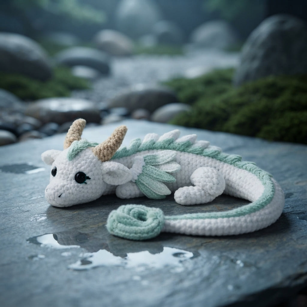 Handmade Amigurumi Dragon | Crochet PDF Pattern