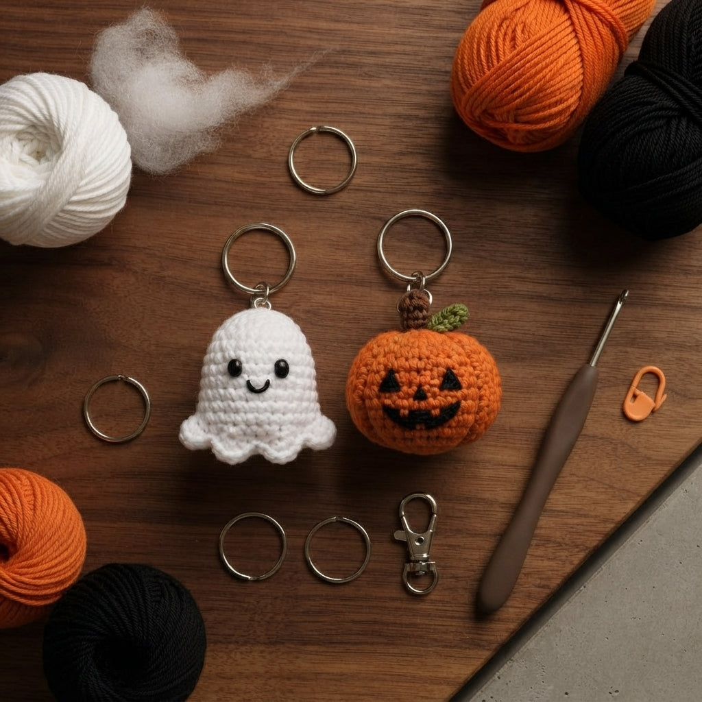 10+ Adorable Keychain Patterns | Crochet PDF Set