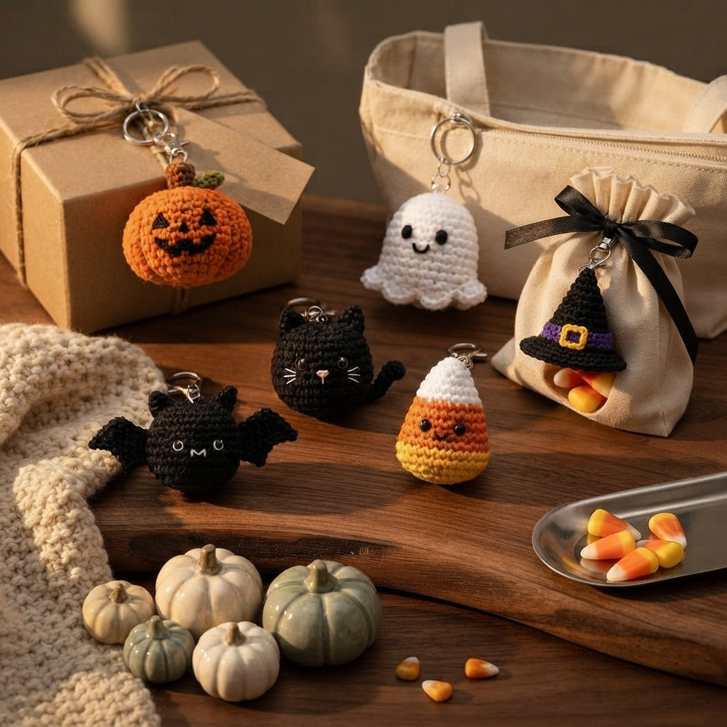 10+ Adorable Keychain Patterns | Crochet PDF Set