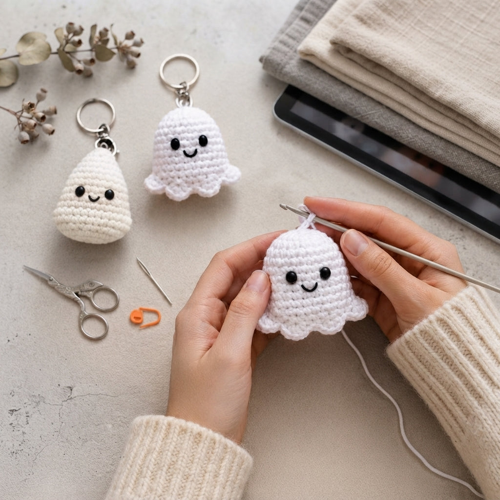 10+ Adorable Keychain Patterns | Crochet PDF Set