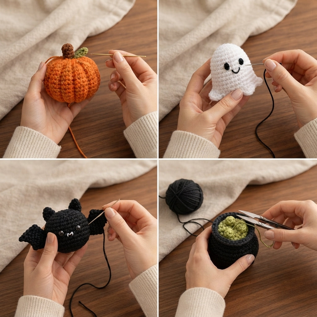 10+ Adorable Keychain Patterns | Crochet PDF Set