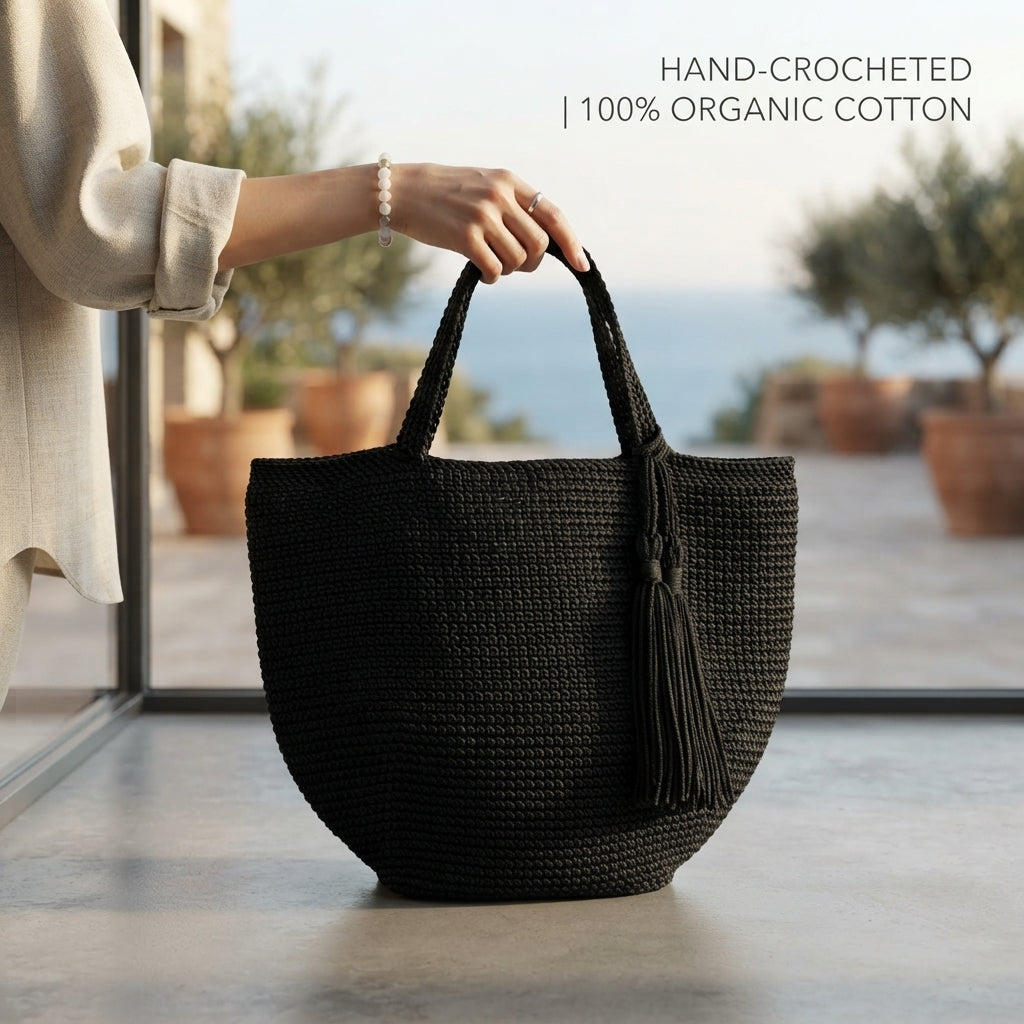 Beach Bag Large Tote | Crochet Pattern PDF