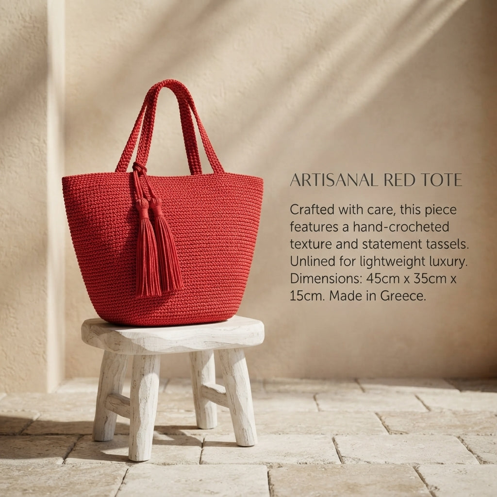 Beach Bag Large Tote | Crochet Pattern PDF