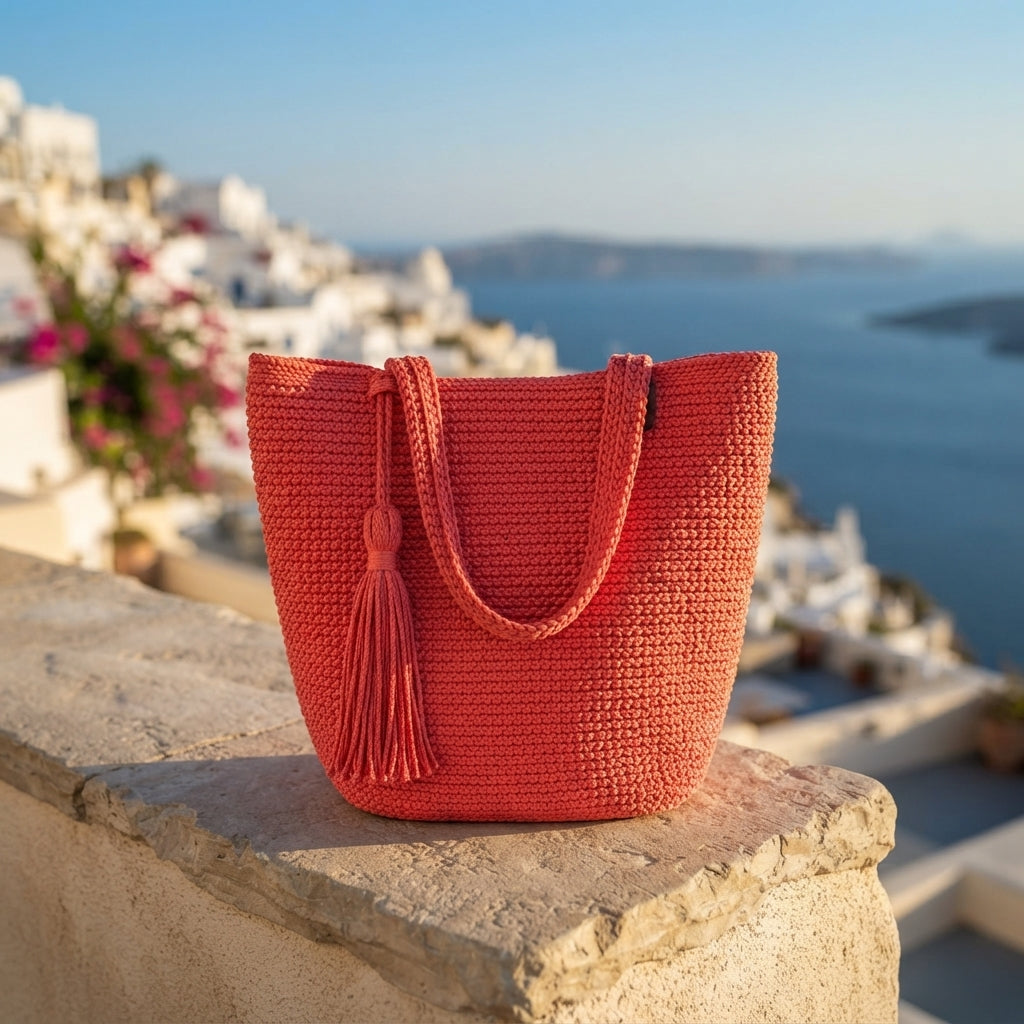 Beach Bag Large Tote | Crochet Pattern PDF