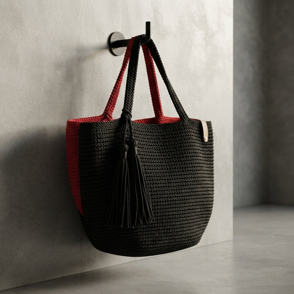 Beach Bag Large Tote | Crochet Pattern PDF