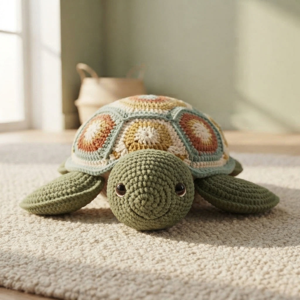 Charming Turtle Companion | Crochet Pattern PDF