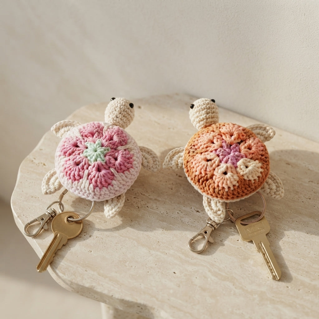 Enchanting Bag Charm Keyring | Amigurumi Guide PDF — Design 6