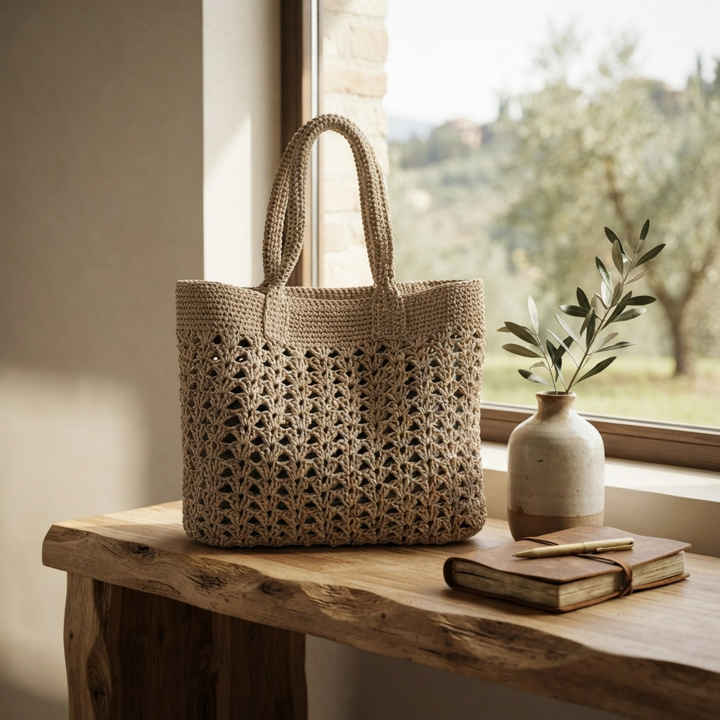 Granny Square Granny Square Tote V7 | Crochet Pattern PDF