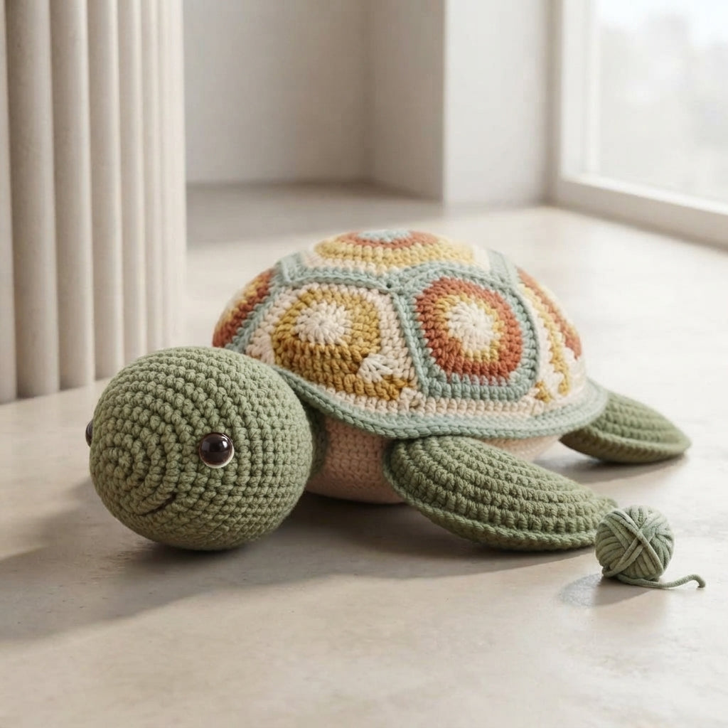 Charming Turtle Companion | Crochet Pattern PDF