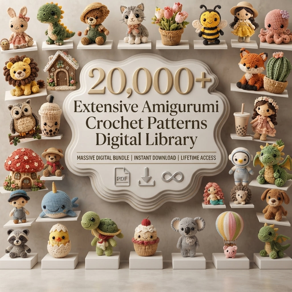 Ultimate Crochet Animal Bundle | 20000+ PDF Patterns