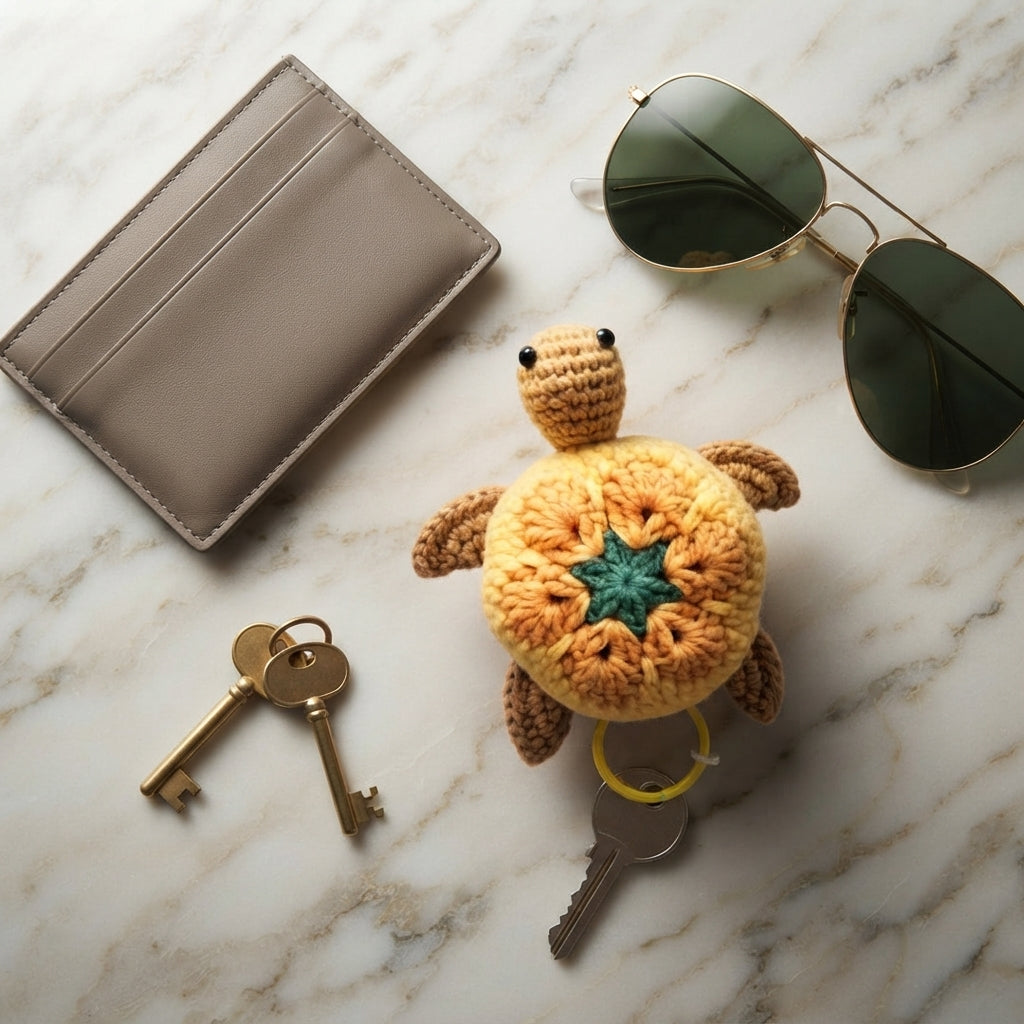 Enchanting Bag Charm Keyring | Amigurumi Guide PDF — Design 6