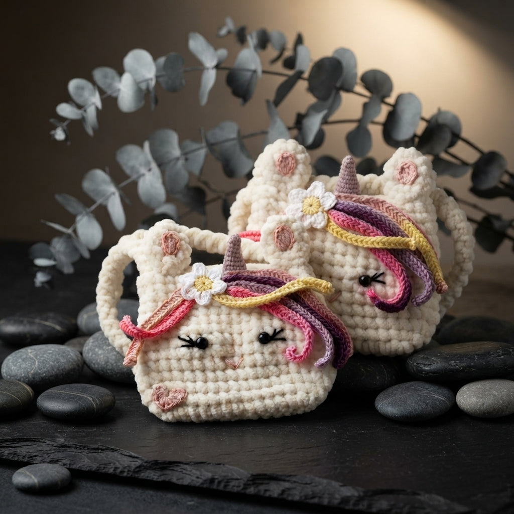 Unicorn Diy Bag | Crochet Pattern PDF
