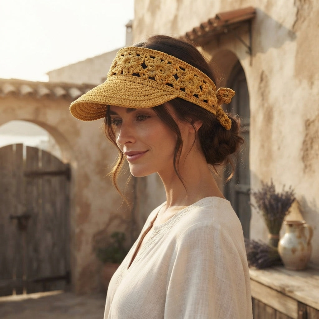 Lovely Summer Hat | Crochet Beach Hat Pattern — Design 2