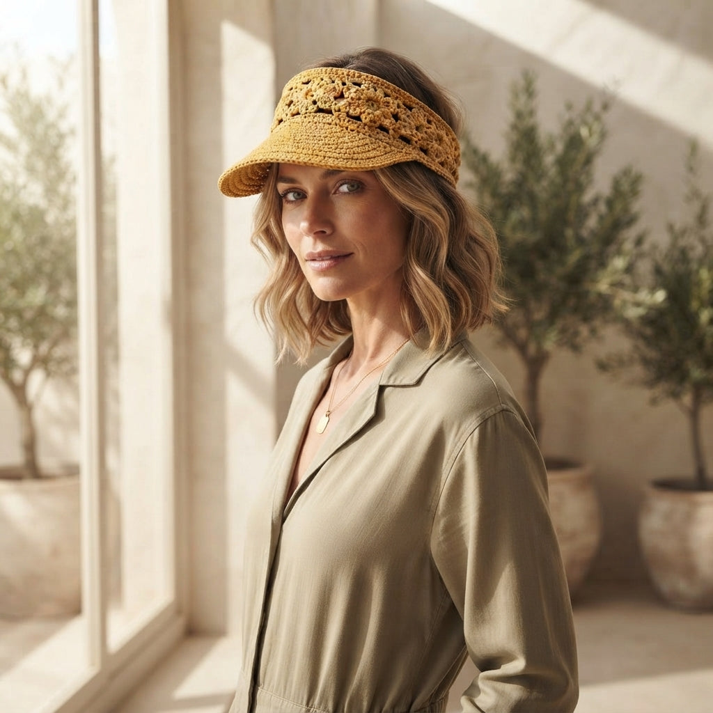 Lovely Summer Hat | Crochet Beach Hat Pattern — Design 2