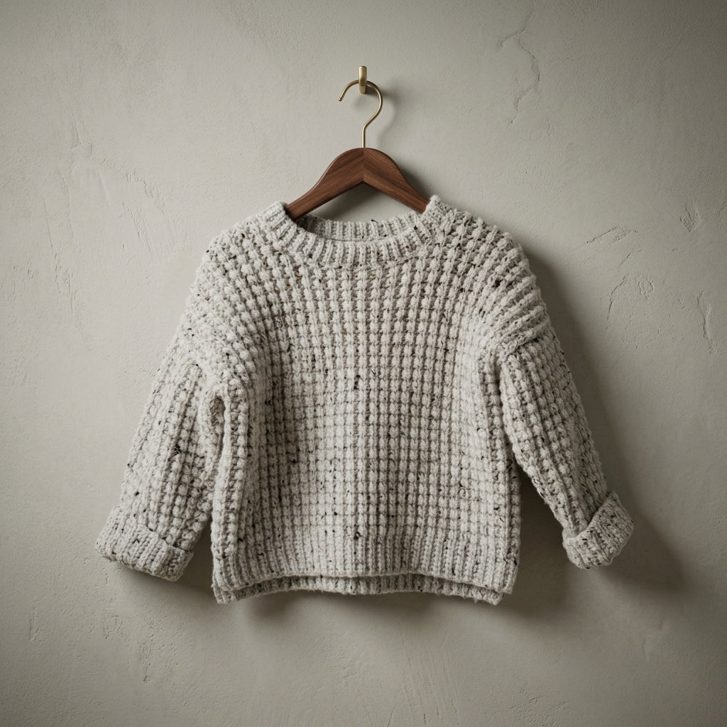 Ribbed Baby Sweater | Crochet Pattern PDF