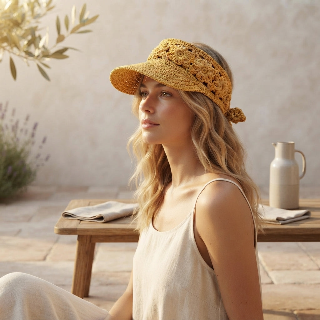 Lovely Summer Hat | Crochet Beach Hat Pattern — Design 2