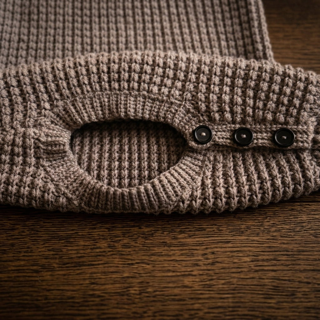 Ribbed Baby Sweater | Crochet Pattern PDF