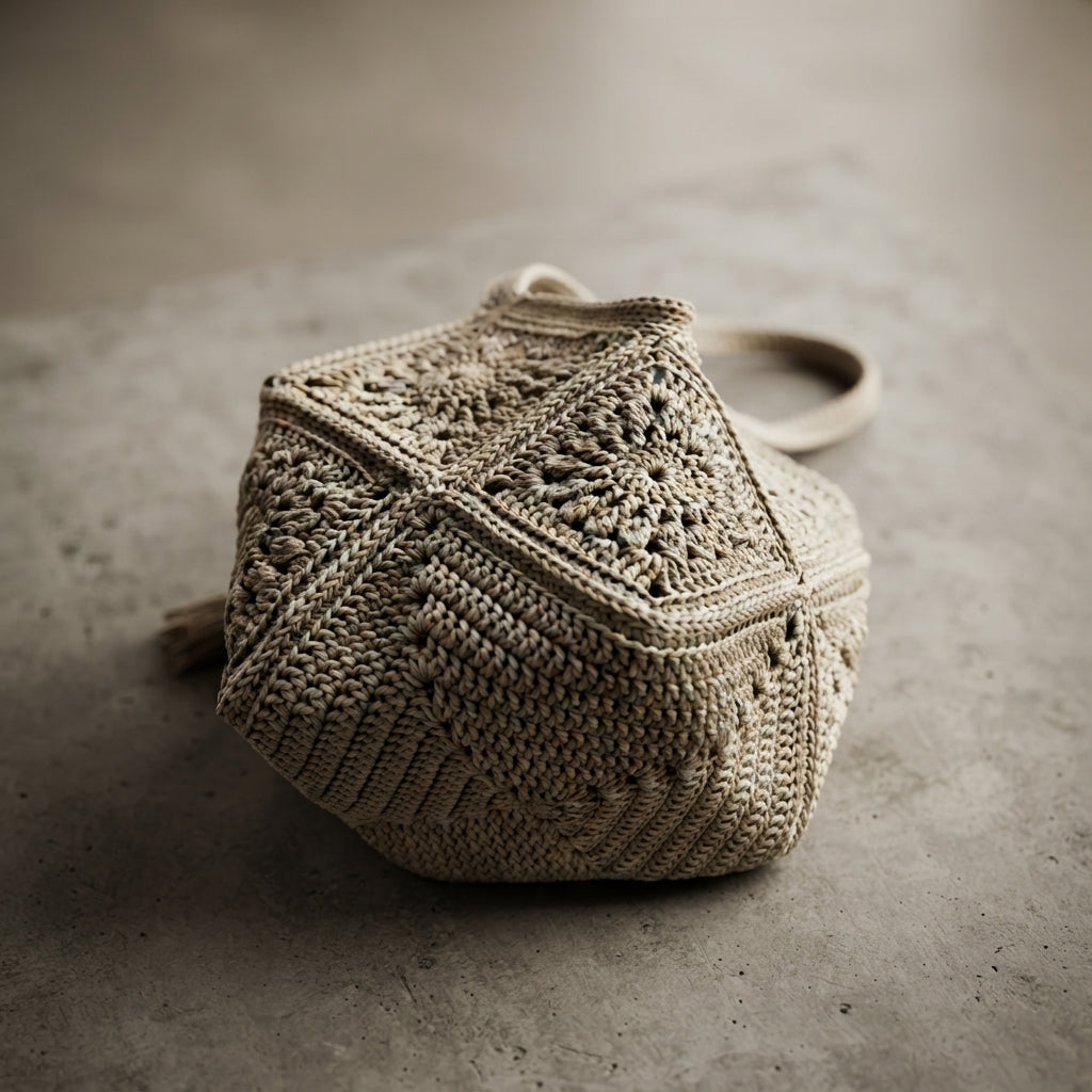 Granny Square Granny Square Market Bag | Crochet Pattern PDF