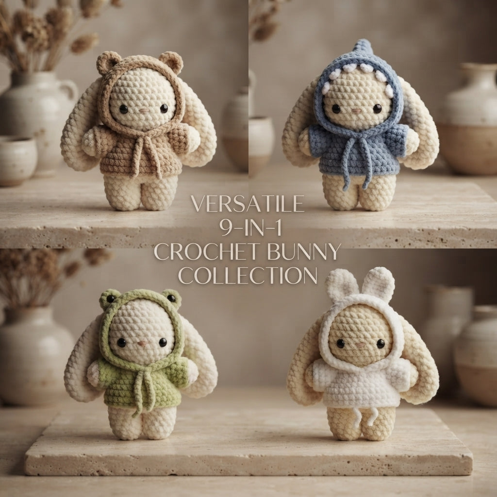 Mega Amigurumi Collection | 9+ Crochet Patterns PDF