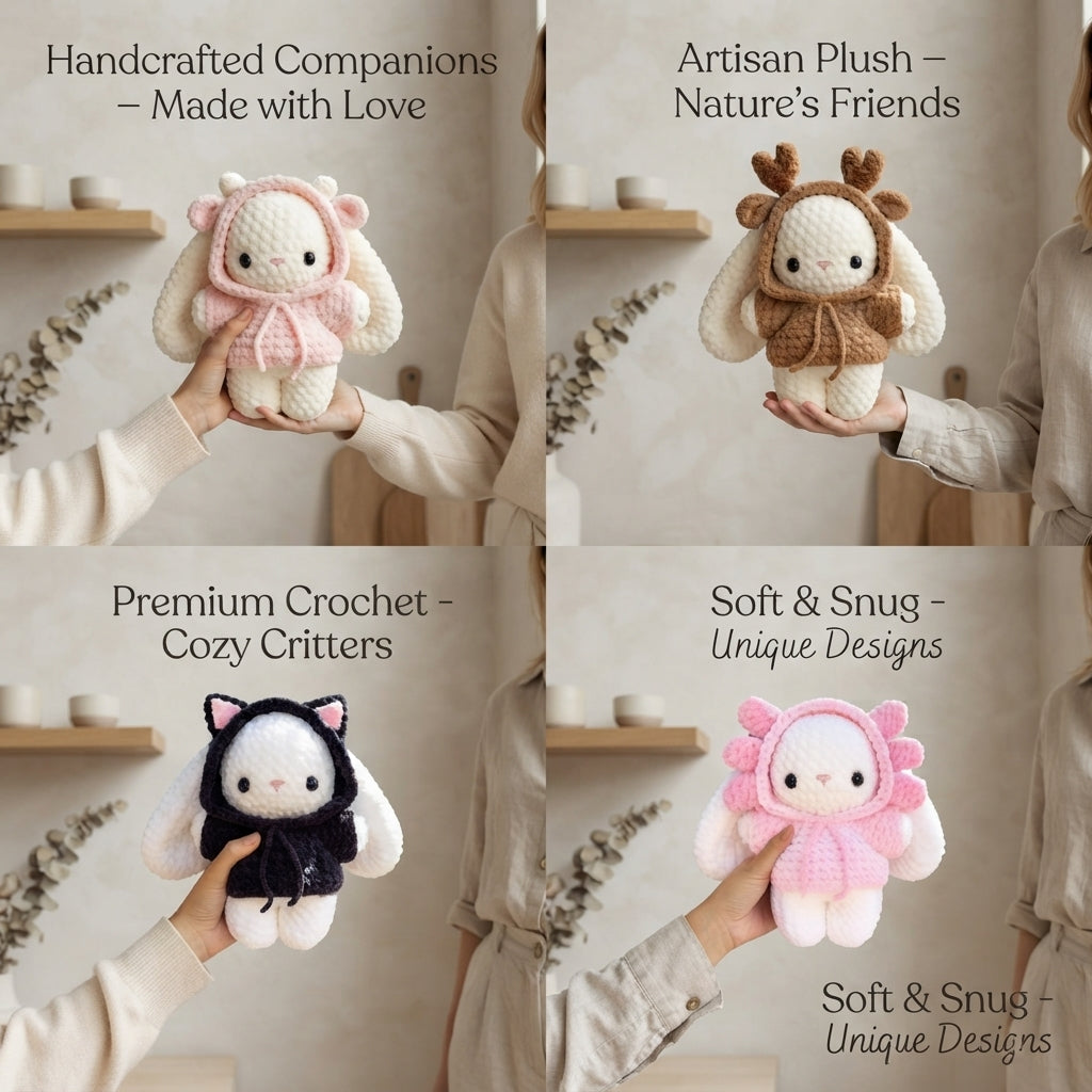 Mega Amigurumi Collection | 9+ Crochet Patterns PDF